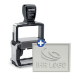 Trodat 5204 Professional 4.0 mit individueller Textplatte wolkdirekt Textstempel mit max. 6 Textzeilen + Wunschtext
