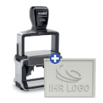Trodat 5206 Professional 4.0 mit individueller Textplatte wolkdirekt Textstempel mit max. 8 Textzeilen + Wunschtext