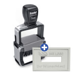 Trodat Professional 4.0 5440 mit individueller Textplatte Datum- & Textstempel mit max. 4 Textzeilen und Wunschtext