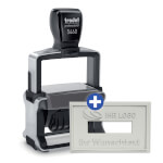 Trodat 5460 Professional 4.0 Datum mit individueller Textplatte wolkdirekt Datumstempel mit max. 6 Textzeilen + Wunschtext