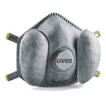 uvex Atemschutzmaske silv-Air e 7330 FFP3 R D Halbmaske mit Ein- und Ausatemventil