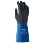 uvex Chemikalienschutzhandschuhe 60557 Rubiflex S XG35B optimaler Schutz gegen Chemikalien bei höchstem Tragekomfort