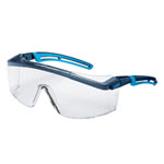 uvex Schutzbrille astrospec 2.0 blau, hellblau individuelle Anpassung der Bügel und gutes Augenklima durch Belüftungssystem