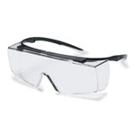 uvex Schutzbrille super f OTG Schutzbrille/Überbrille mit Antihaft-Eigenschaften