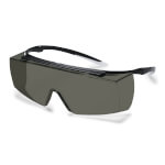 uvex Schutzbrille super f OTG Schutzbrille/Überbrille mit Antihaft-Eigenschaften