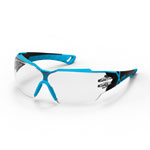 uvex Schutzbrille pheos cx2 mit weicher Stirn- und Nasenauflage für einen guten Dichtsitz