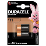 Duracell Ultra Lithium Fotobatterie 123 (DL123A/EL123A/CR123A/CR17345) Fotobatterie B2