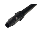 Vikan Teleskopstiel mit Wasserdurchlauf mit Gardena Anschlusssystem, für einen Wasserdruck von bis zu 6 bar