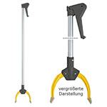 Vermop Greifzange Müllgreifer stabiles und komfortables Greifelement, ergonomisch geformter Griff