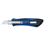 Wedo Cutter Softgrip Cuttermesser mit Rutschbremse und Rasterautomatik