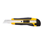 Wedo Allround-Cutter Soft Cuttermesser mit automatischer Klingenarretierung, integrierte Abbrechhilfe