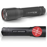 LED LENSER P7R High-Power-LED Taschenlampe mit Lasergravur, Text nach Wahl