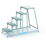 Arbeitspodeste, Aluminium - Maschinentritte ZARGES Z 600, starr, 