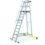 Plattformleitern ZARGES Z 600, klappbar, entspricht BGV D36,