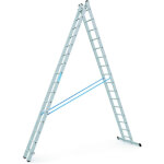 Zarges Combimaster Plus X, 2-teilige Schiebeleiter 2 x 16 Sprossen, Arbeitshöhe bis 9,09 m