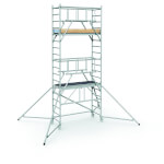 Zarges PaxTower S-Plus 1T Arbeitsgerüst Gerüstklasse 3, Belastung 200 kg/m2, DIN EN 1004-1