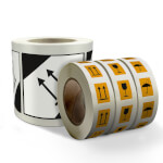 Verpackungsetiketten