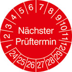 Prüfplakette Nächster Prüftermin