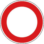 Verkehrszeichen - StVO Verbot für Fahrzeuge über bestimmtem Gewicht