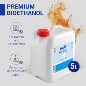 Betriebsausstattung24 Bioethanol Premium fr Ethanol-Feuerstellen und Kamine