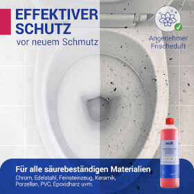 wolk Sanitärreiniger Profi Kraftreiniger-Konzentrat auf Basis von Amidosulfon- und Zitronensäure