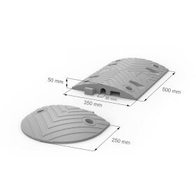 Fahrbahnschwellen Set fr Richtgeschwindigkeit 30 km/h