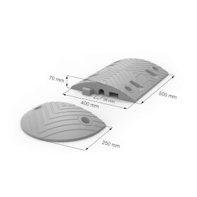 Fahrbahnschwelle 150cm - Temposchwelle Für Verkehrsberuhigung