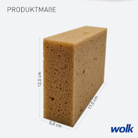 wolk Reinigungs-Schwamm Maße (LxBxH): 17,0 x 12,0 x 5,0 cm