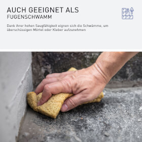 wolk Reinigungs-Schwamm Maße (LxBxH): 17,0 x 12,0 x 5,0 cm