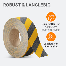 wolk Antirutschband R13 versch. Farben 18,3 m Antirutschbelag selbstklebend mit Rutschhemmung R13