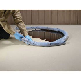 PIG blue Saugstrumpf Bindemittel 122 cm Saugschlauch zur Absorbtion von Öl, Kühlmittel, Lösungsmittel und Wasser