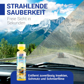 wolk Scheibenreiniger Auto Konzentrat 1:100 Lemon Rush Reinigungsessenz für 25 L Scheibenwischwasser