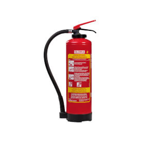 Gloria Fettbrand - Feuerlöscher FA6EASY fluorfrei mit Druckhebelarmatur