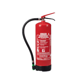 Gloria Bio - Schaum - Dauerdruckfeuerlöscher SD6E fluorfrei mit Druckhebelarmatur