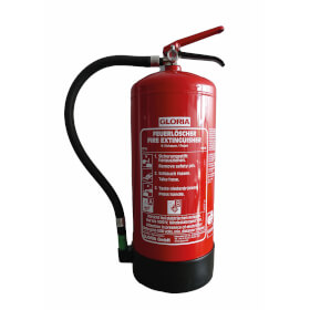 Gloria Bio - Schaum - Dauerdruckfeuerlöscher SD9E fluorfrei mit Druckhebelarmatur