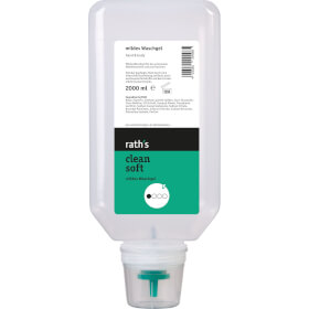 raths clean soft mildes Waschgel hautschonendes Waschgel für die Hände und den Körper