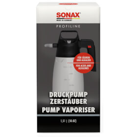 sonax Druckpumpzerstäuber zum Aufbringen säure - und alkalienhaltiger Reinigungsmittel