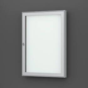 Tesus 30 E flacher Wand-Schaukasten eckig Format für 2 × DIN A4 Blätter