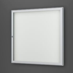 Tesus 30 E flacher Wand-Schaukasten eckig Format für 6 × DIN A4 Blätter