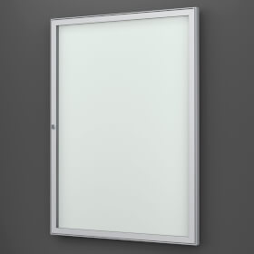 Tesus 30 E flacher Wand-Schaukasten eckig Format für 8 × DIN A4 Blätter