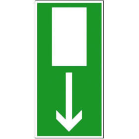 Rettungsschild Notausgang