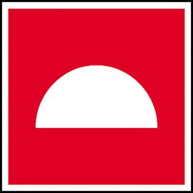 Brandschutzschild Mittel und Gerte zur Brandbekmpfung