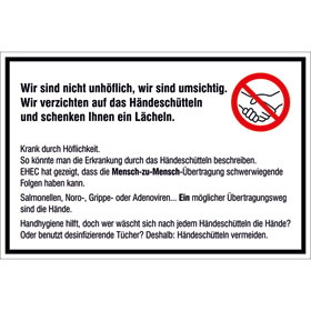 Händeschütteln vermeiden Krank durch Höflichkeit …