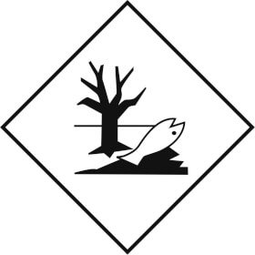 SafetyMarking Gefahrzettel nach ADR Zusatzzeichen Umweltgefährdene Stoffe