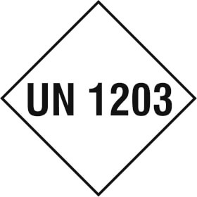 SafetyMarking Gefahrzettel UN 1203