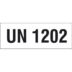 SafetyMarking Gefahrgutaufkleber UN 1202