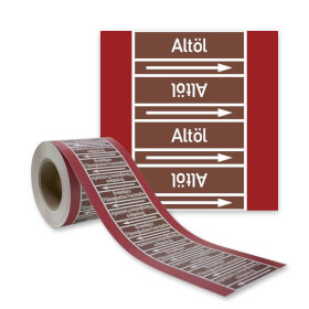 Rohrleitungskennzeichnungsband Altl