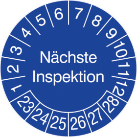 Prfplakette Nchste Inspektion