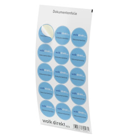 Prüfplakette Halbjahresplakette mit 2-stelliger Jahreszahl,