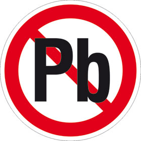 Betriebskennzeichnung PB Bleifrei Etiketten